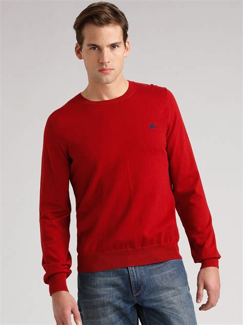 burberry crewneck men|burberry jumpers for men.